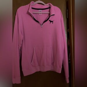 PINK half zip
